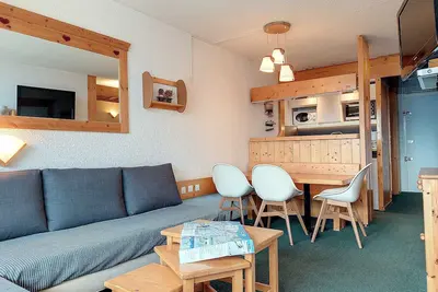 Image de Appartement avec Balcon, Centre Station, Proche Pistes et Commerces, Wifi Gratuit