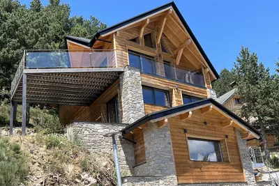 Image de Au Lodge De Balcere - Chalet Spa et Sauna Privatif - Vue Panoramique