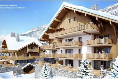 Image de Appartement neuf dans chalet haut de gamme avec Spa sur Vaujany
