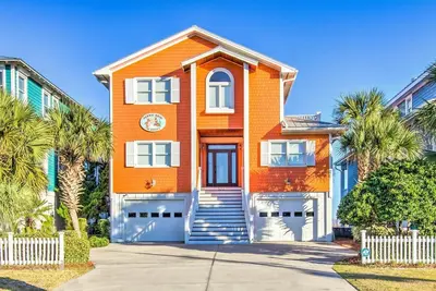 Image de Perma Grin at Kure Beach, Ocean front, private pool and hot tub