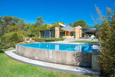 Image de Maison de vacances \"Laiar\" avec vue sur les montagnes, piscine et Wi-Fi