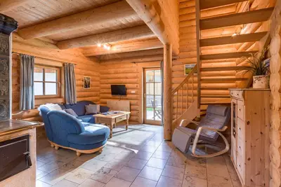 Image de Audorfer log cabin 125sqm, two terraces, balcony, sauna