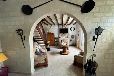 Image de Gîte au coeur de la Touraine. longère très spacieuse, à 500m de la Loire.
