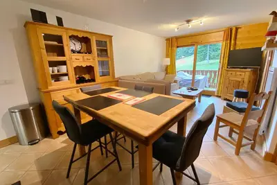 Image de Charmant 4 pièces, 8 personnes, pied des pistes, Wi-Fi, animaux acceptés