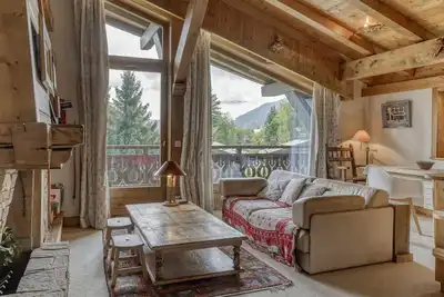 Image de Appartement 2 chambres avec balcons, Wifi et parking à proximité des pistes - Megève Jaillet