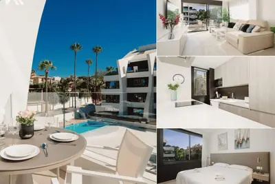 Image de Appartement avec terrasse et piscine près de la plage, Dunes Beach