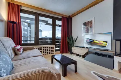 Image de T2 cosy à Tignes Val Claret, proche pistes, 4 pers, wifi