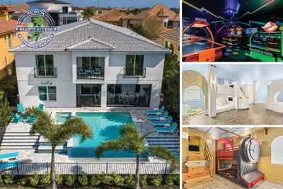 Image de Magical Oasis | 9 Bedroom, Golf Course View, Theater Room, Games Room & Secret Playroom