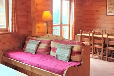 Image de Chalet cosy Ă La Joue du Loup, piscine gratuite, 6 pers, ski Ă 5 min