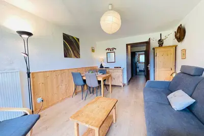 Image de Appartement skis aux pieds avec jardin - 5 pers - Notre-Dame-de-Bellecombe