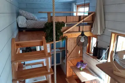 Image de Tiny house, entre forêt et mer