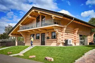 Image de 5-star nature chalet to the Franz National Park, incl. e-car