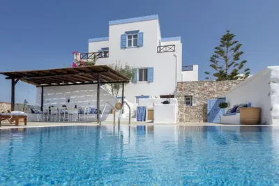 Image de Cycladic Aura - Holiday cottage with private pool, panoramic sea and sunset view