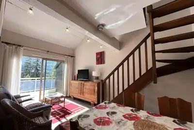 Image de T2 Duplex dans une belle résidence avec parc privatif arboré - Les Mélèzes