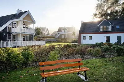 Ferienhaus „Fünen“ 111² für 6+2 Pers. im Schlosspark Bad Saarow, Sauna, Whirlpool und Kamin
