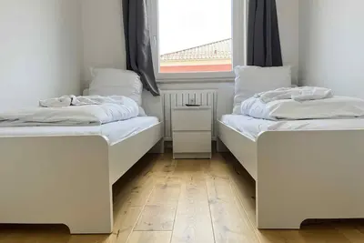 Image de Moderne Monteurwohnung mit Balkon