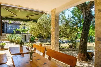 Image de Maison de vacances Pomer pour 1 - 8 personnes avec 2 chambres à coucher - Maison de vacances