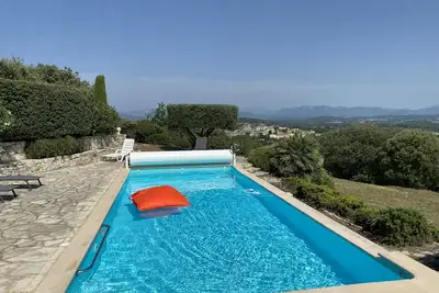 Image de Maison au calme, ouverte sur une superbe vue panoramique de la Drôme provençale