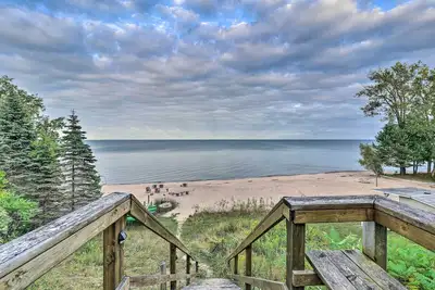 Image de Lakefront Forestville Paradise w/ Private Beach!
