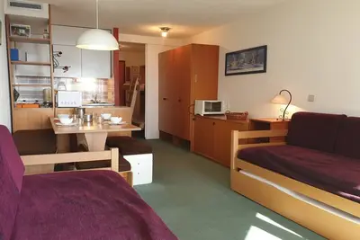 Image de Studio Exposé Sud, Proche Pistes, Coin Montagne, Wifi Gratuit, 4 Pers, Non-Fumeur, Animaux Non Admis