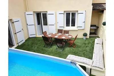 Image de Cœur de Valras, Mer à 400m - Piscine Privée - Clim