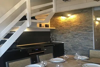 Image de Studio mezzanine proche pistes avec Wifi