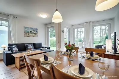 Image de Apartment for up to 4 people, central, quiet, south-facing terrace, sauna, Wlan, bicycle shed, parking lot