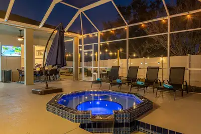 Image de ⚓Pet friendly/ Private heated pool/spa w/fire pit! ⚓🐕🌅