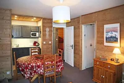 Image de 6 Pers Wohnung mit schöner Aussicht auf die Pisten