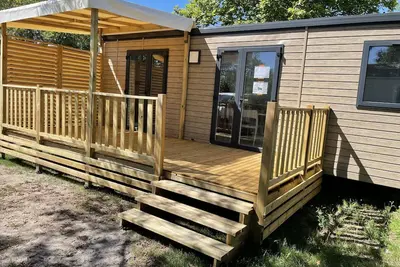 Image de New mobile home 6 places in 5 * campsite - Biscarosse lac