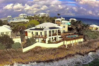 RockPoint:  Stunning waterfront villa with the most beautiful view on Elbow Cay