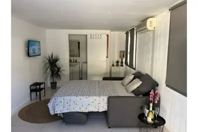 Image de Adorable studio (3 couchages) avec parking et espace extérieur