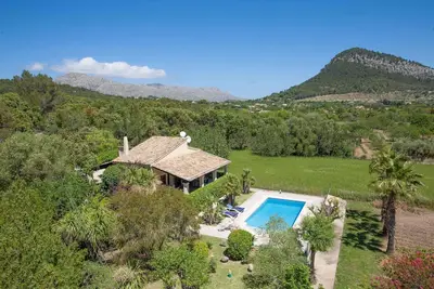Image de Delightful 1-Bed Villa, A/C, Private Pool, Stunning Colonya Valley & Mountain Views, near Pollenca!