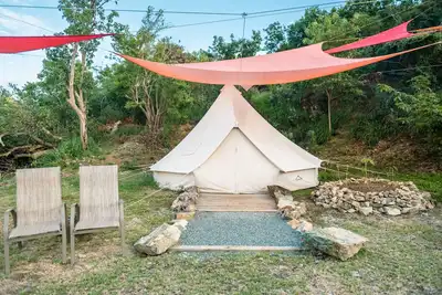 Image de Lameshur Cottages Yurt Tent and more!