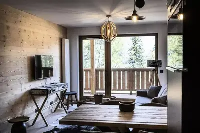 Image de 2-Zimmer-Appartement-HĂĽtte fĂĽr 4/6 Personen