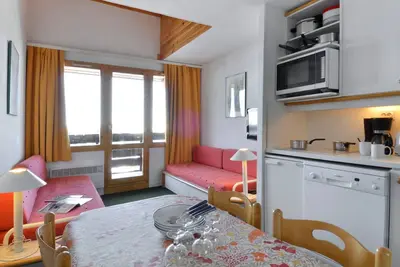 Image de Appartement skis aux pieds · 6 pers · Balcon · Casier à skis · Animaux admis
