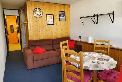 Image de Studio cabine fonctionnel au pied des pistes