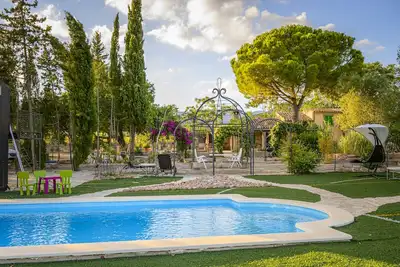 Maison de vacances 'Sa Caseta de Santa Maria' avec piscine privée et Wi-Fi