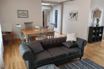 Super Spacious Rustic Getaway\nEnjoy 4 bed 3 bath 4 living\/dining rooms + pool