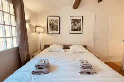 Image de Quartier Mazarin, Appartement climatisé rénové.
