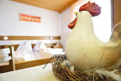 Image de Appartement \"Angerle Alm Apt Rosengarten\" avec balcon privé, jardin partagé & Wi-Fi