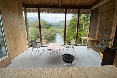 Image de Ayu House Nagahama Shiga  There is a Bbq space with a panoramic view of the Takatoki River / Nagahama City Shiga