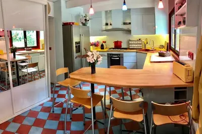 Image de Côte de granit rose. Maison de famille bien équipée. Campagne à 2 km des plages