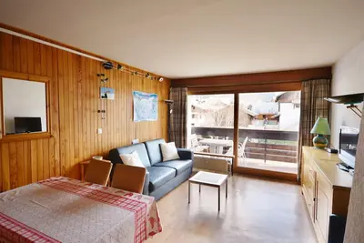 Image de Studio central à Morzine, proche remontées mécaniques, balcon sud, WiFi, parking