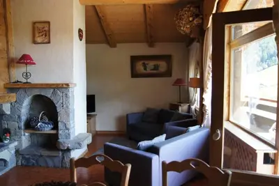 Image de Wifi, 3ème étage, vue village/vallée, parking, télévision, casier à ski, 57m², Le Grand Bornand