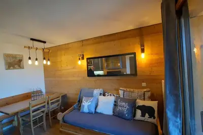 Image de Risoul 1850 -  4-5 personnes - départ skis aux pieds -  Appt avec Wifi et balcon
