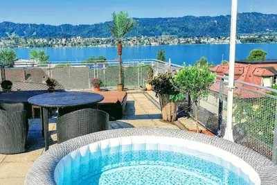 Image de Fabulous duplex Zurich penthouse with rooftop terrace
