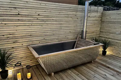Image de Luxury hotel style 2-bed home with hot tub central location (pet friendly)