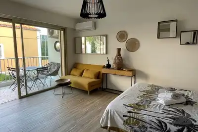 Image de Appt avec terrasse à 1 min de la plage-Cannes