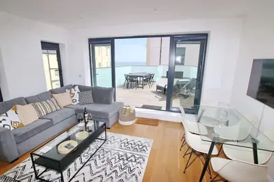 Image de Modern holiday home in Worthing with sea view